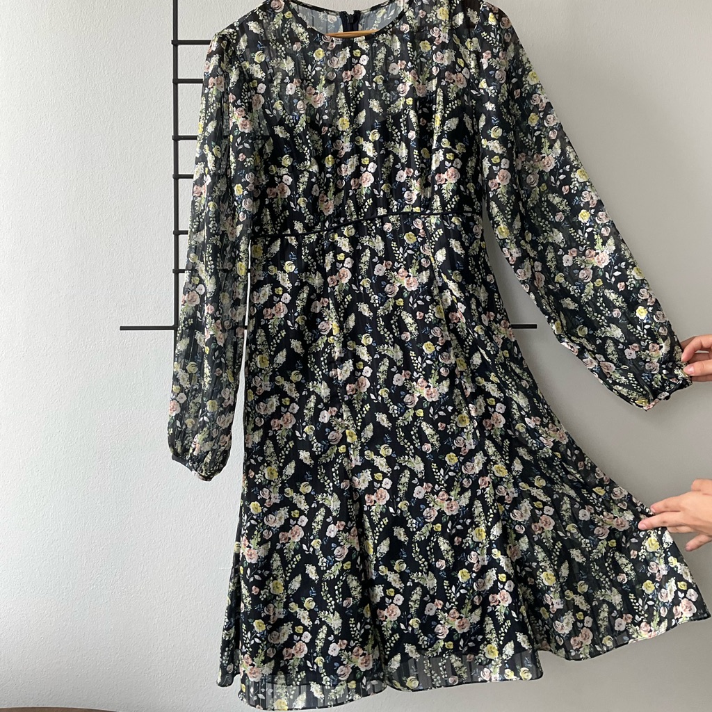 Mikael Aghal Georgette Dress